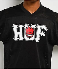 HUF x Spitfire Endzone Black Football Jersey