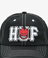 HUF x Spitfire Union Black Snapback Hat
