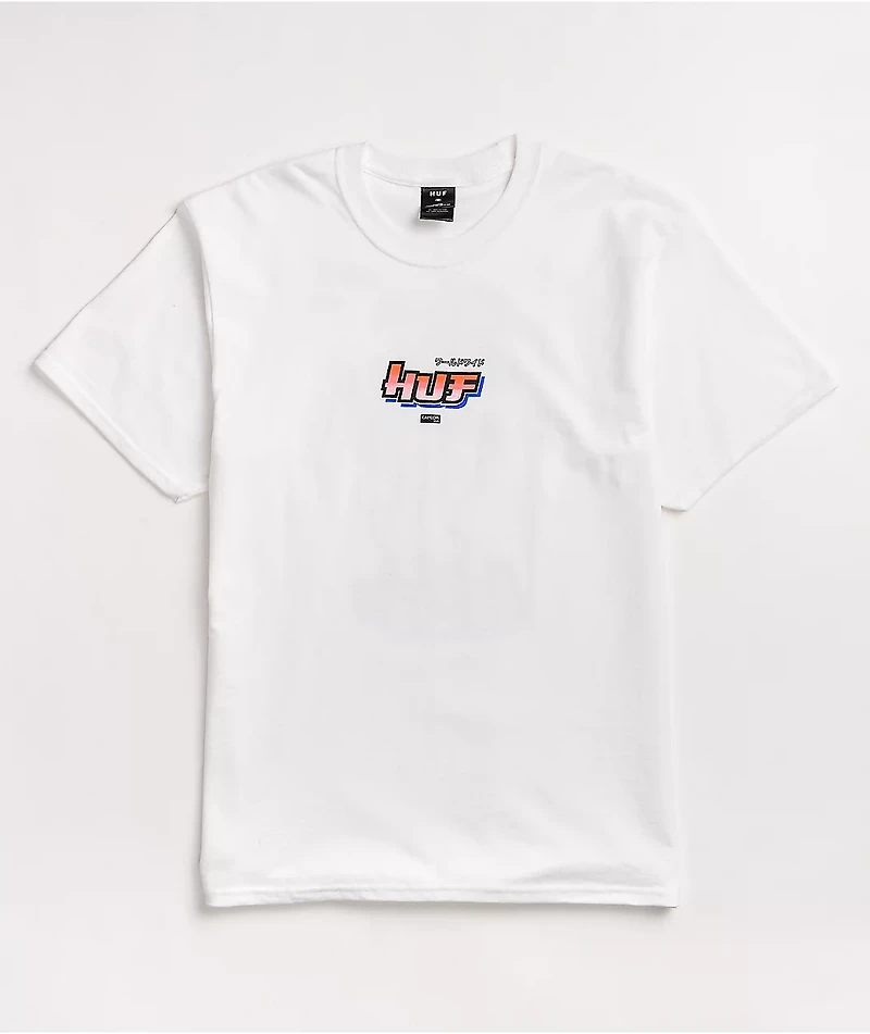 HUF x Street Fighter Chun-Li And Cammy White T-Shirt