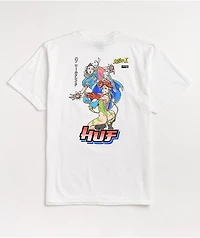 HUF x Street Fighter Chun-Li And Cammy White T-Shirt