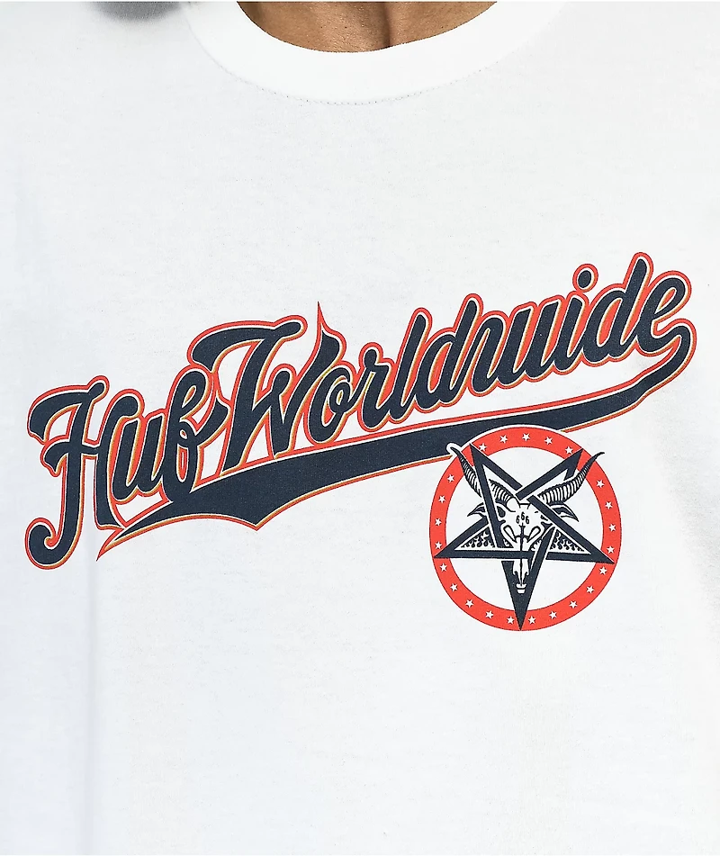 HUF x THRASHER Portola White T-Shirt