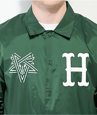 HUF x THRASHER Split Green Coaches Jacket