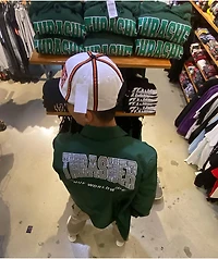 HUF x THRASHER Split Green Coaches Jacket