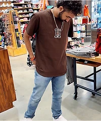 HUF x THRASHER Sunnydale Brown T-Shirt