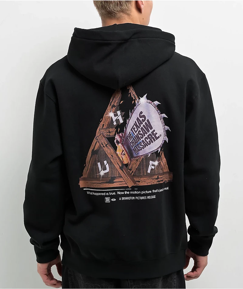 HUF x Texas Chainsaw Massacre Black Hoodie