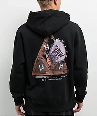 HUF x Texas Chainsaw Massacre Black Hoodie