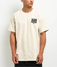 HUF x Texas Chainsaw Massacre Triple Triangle Natural T-Shirt