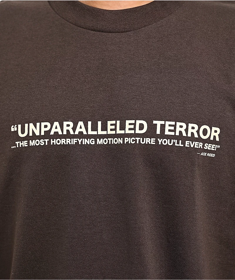 HUF x Texas Chainsaw Massacre Unparalleled Terror Brown T-Shirt
