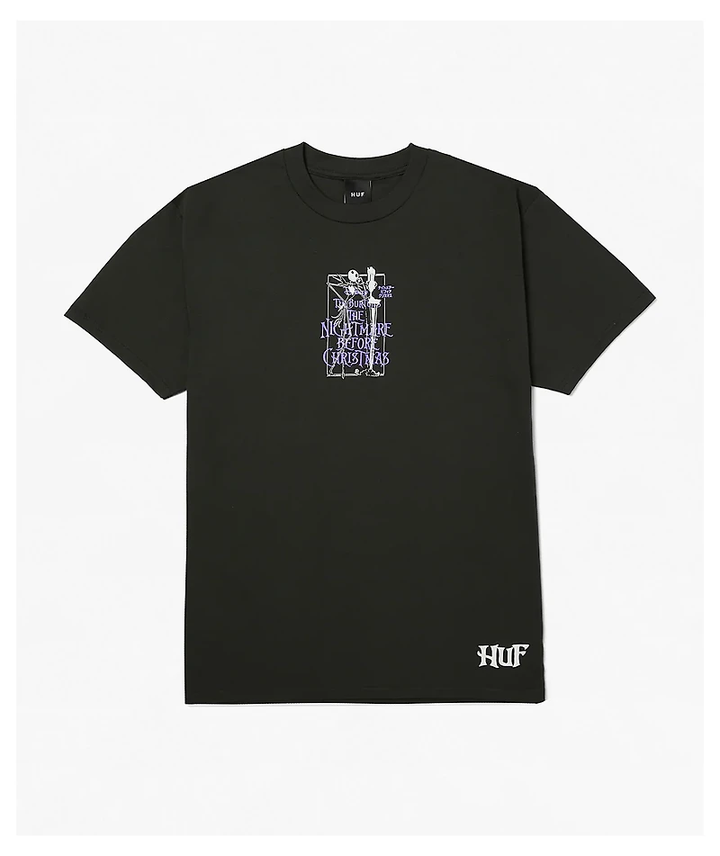 HUF x The Nightmare Before Christmas Black T-Shirt
