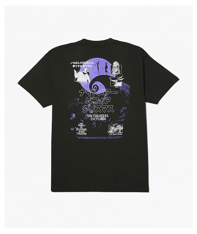 HUF x The Nightmare Before Christmas Black T-Shirt