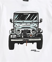 HUF x Toyota Land Cruiser Kids Sixties  White T-Shirt