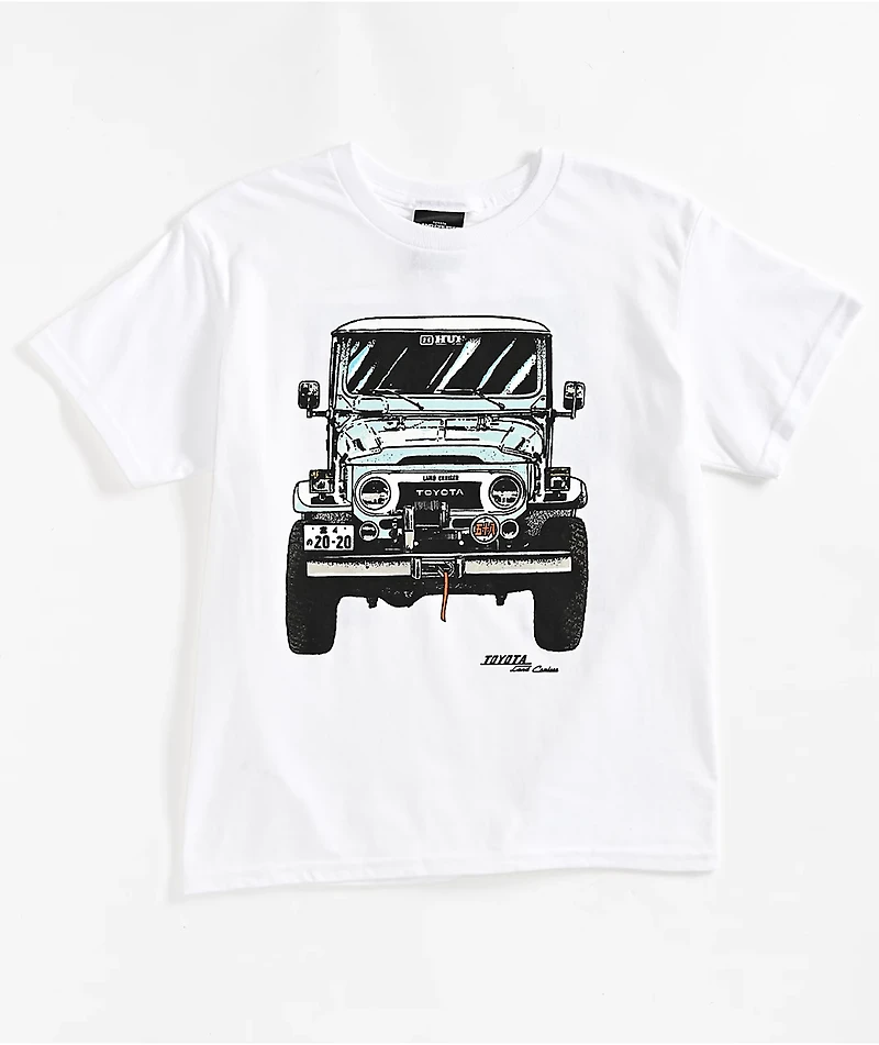 HUF x Toyota Land Cruiser Kids Sixties White T-Shirt