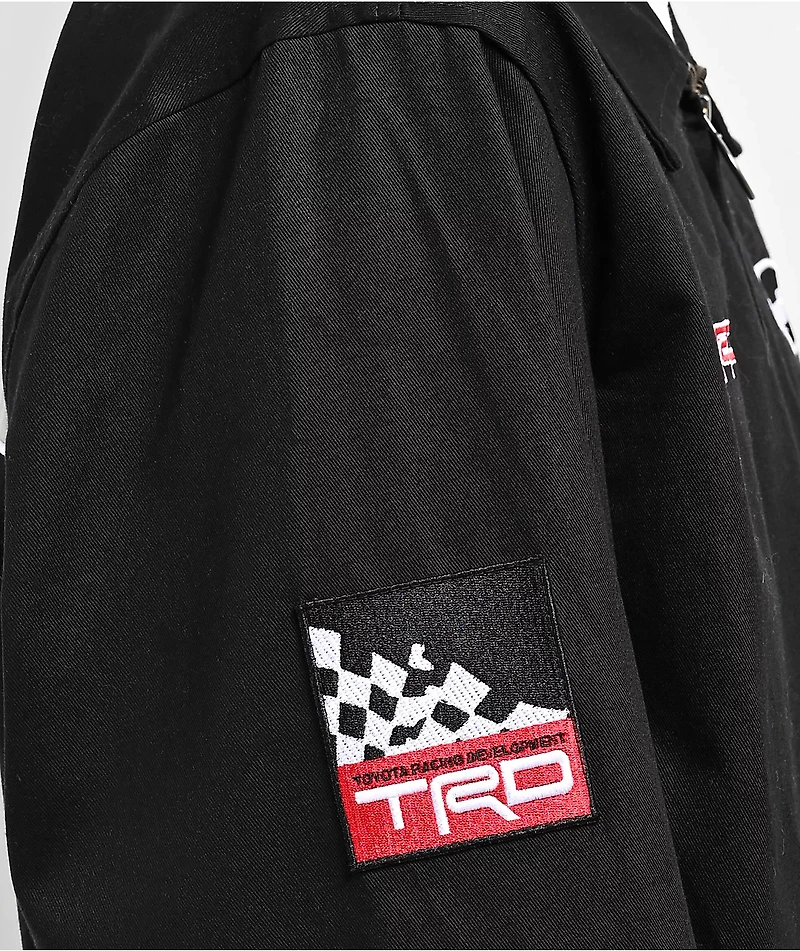 HUF x Toyota Racing Development Black Work Jacket