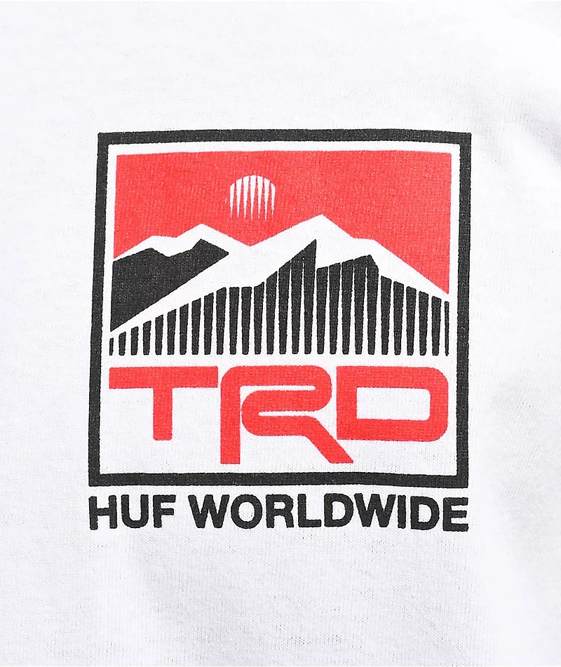 HUF x Toyota Racing Development Concept White T-Shirt