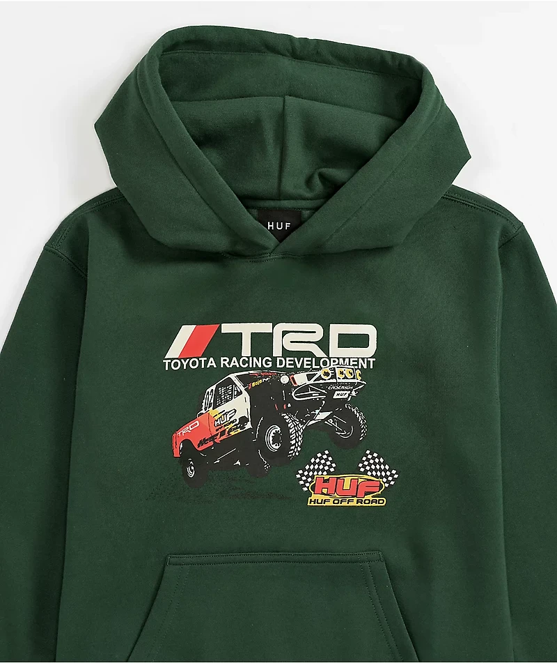HUF x Toyota Racing Development Kids Ensenada Green Hoodie