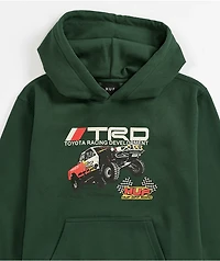 HUF x Toyota Racing Development Kids Ensenada Green Hoodie