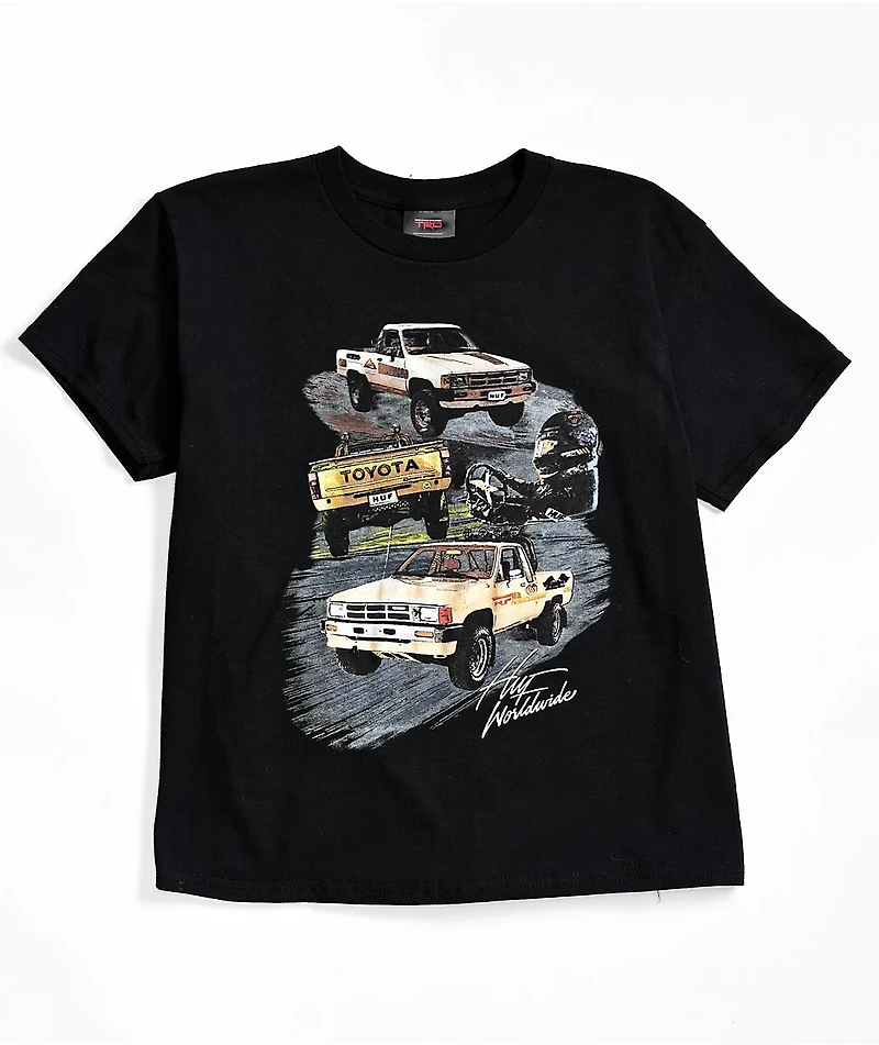 HUF x Toyota Racing Development Kids Black T-Shirt