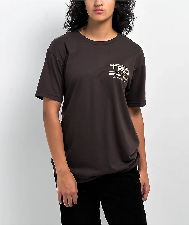 HUF x Toyota Racing Development Off-Road Brown T-Shirt