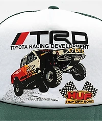 HUF x Toyota Racing Development Off Road Green Trucker Hat