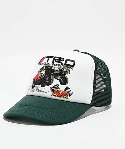 HUF x Toyota Racing Development Off Road Green Trucker Hat