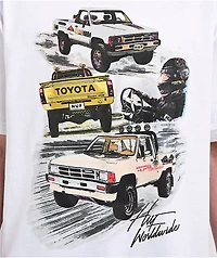 HUF x Toyota Racing Development White T-Shirt