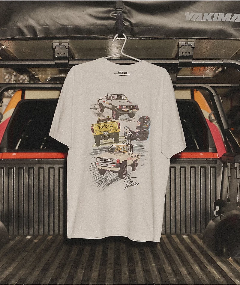 HUF x Toyota Racing Development White T-Shirt