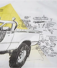 HUF x Toyota Racing Development Shop Banner