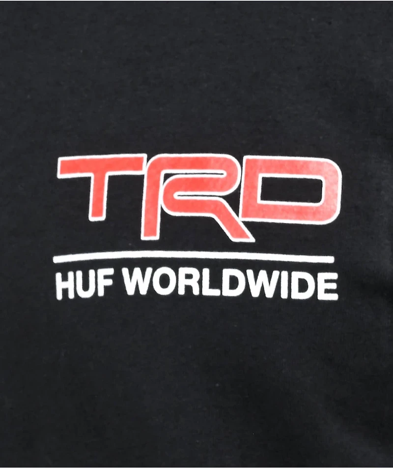 HUF x Toyota TRD Concept Black Long Sleeve T-Shirt