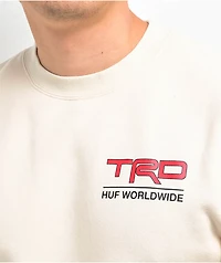 HUF x Toyota TRD Concept Natural Crewneck Sweatshirt
