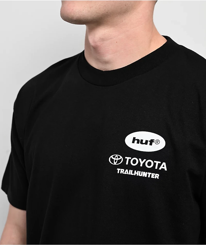 HUF x Toyota TRD Convoy Black T-Shirt
