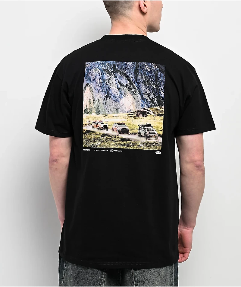HUF x Toyota TRD Convoy Black T-Shirt