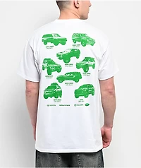 HUF x Toyota TRD Generations White T-Shirt
