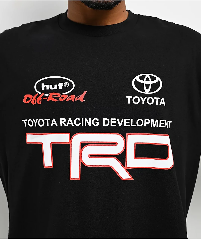 HUF x Toyota TRD Motor Black T-Shirt