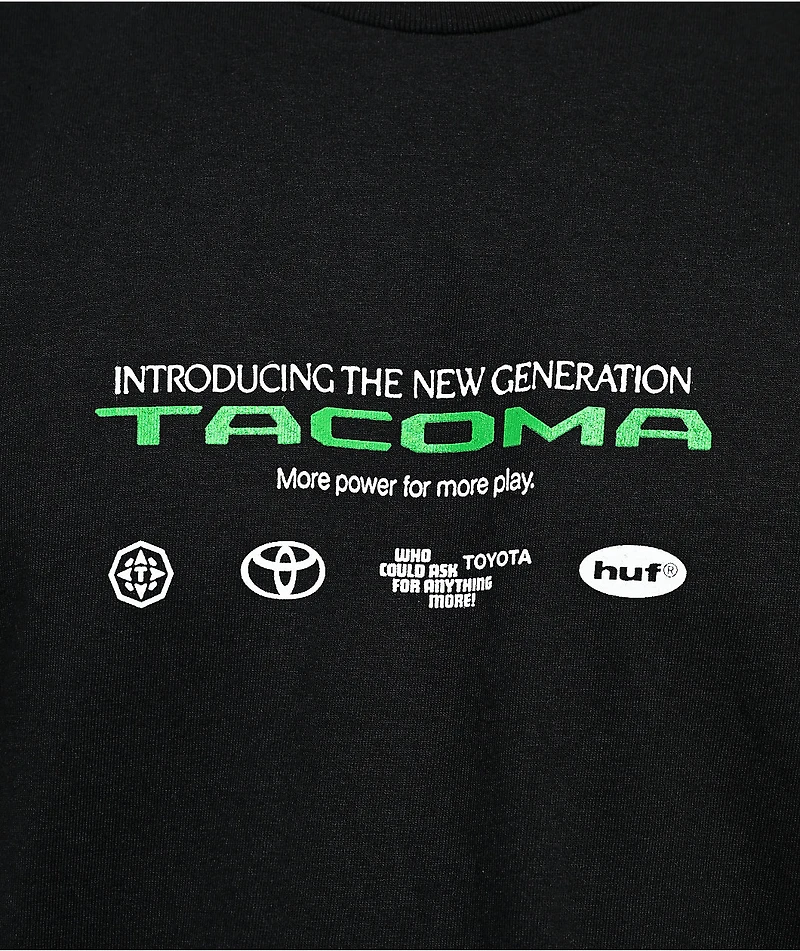 HUF x Toyota TRD New Generation Black T-Shirt