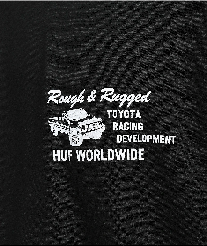 HUF x Toyota TRD Service Department Black T-Shirt