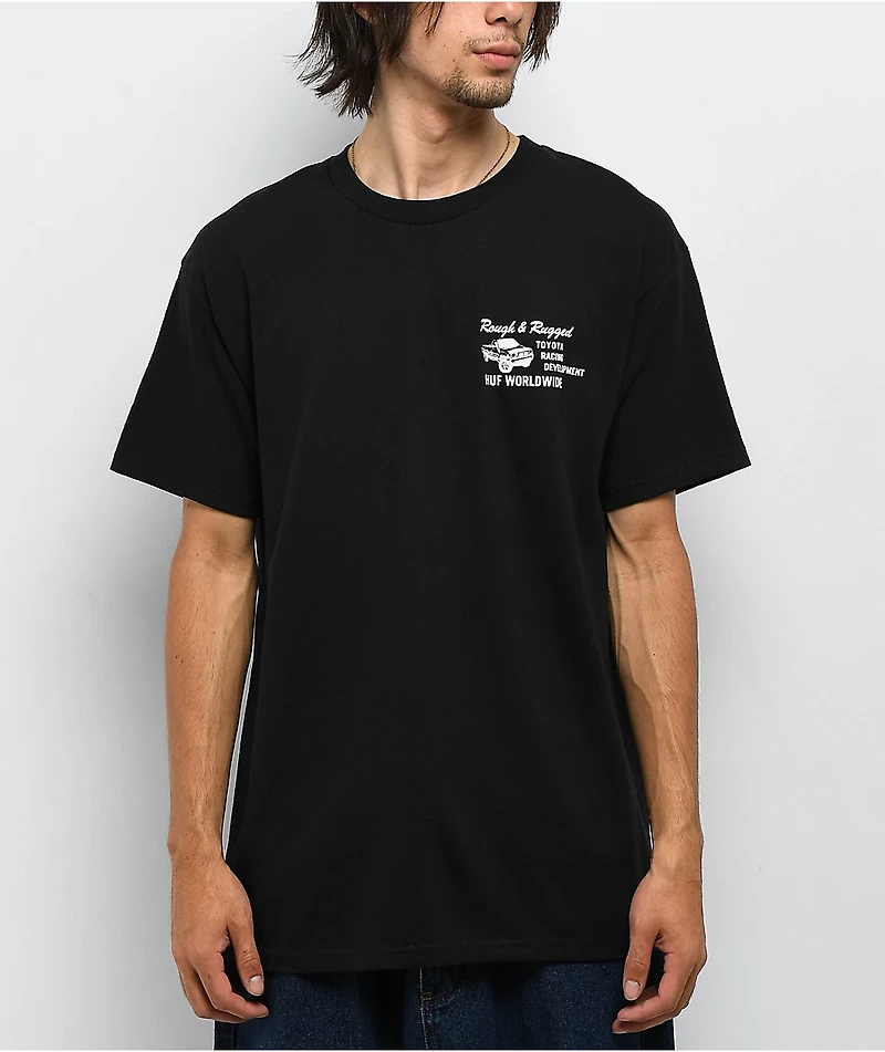 HUF x Toyota TRD Service Department Black T-Shirt