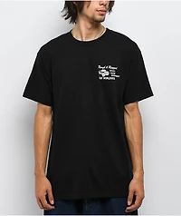 HUF x Toyota TRD Service Department Black T-Shirt