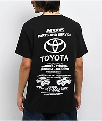 HUF x Toyota TRD Service Department Black T-Shirt