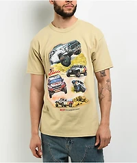 HUF x Toyota TRD Valley Trails White T-Shirt
