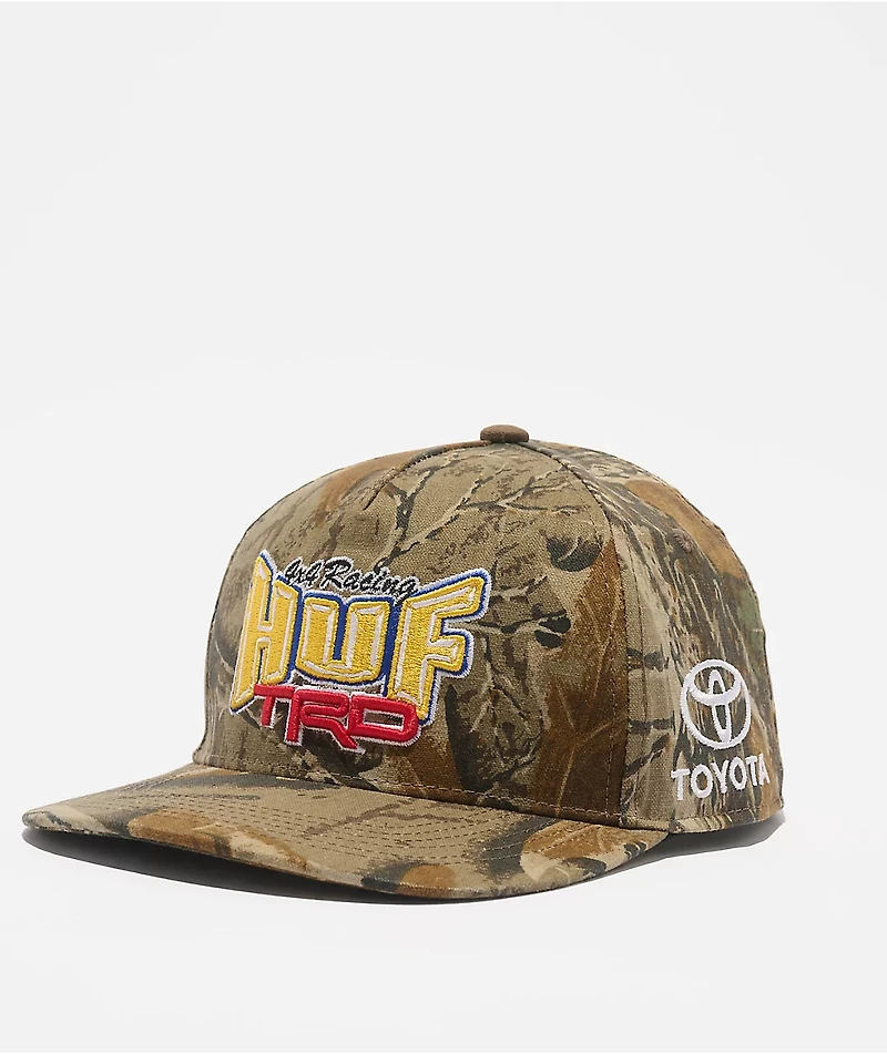 HUF x Toyota TRD Woodsman Camo Snapback Hat