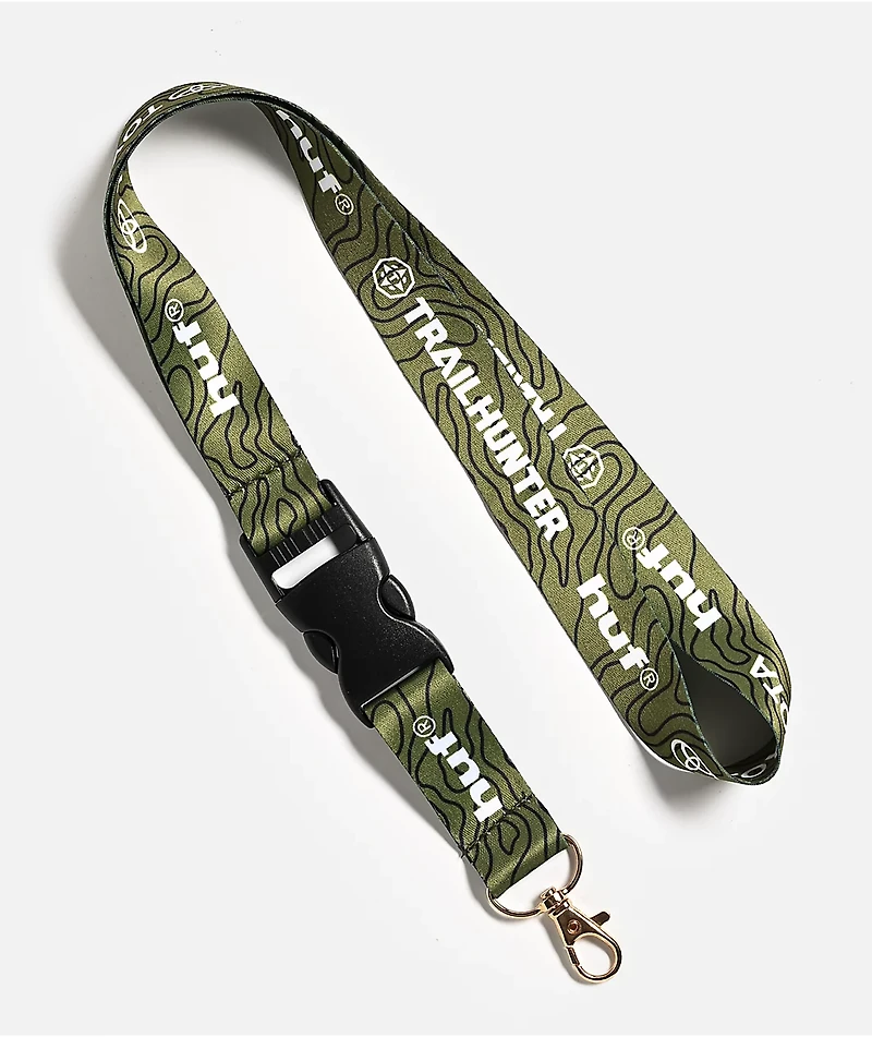 HUF x Toyota Trailhunter Green Lanyard