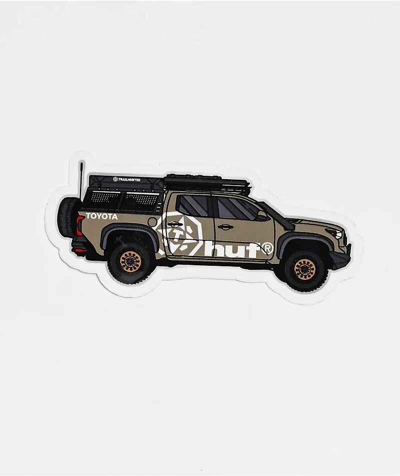 HUF x Toyota Trailhunter Sticker