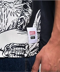 HUF x X-Men Future Clash Black Button Up Short Sleeve Shirt