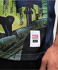 HUF x X-Men Psylocke Navy Blue Football Jersey