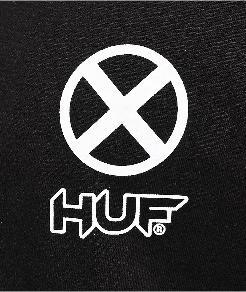HUF x X-Men TT Black T-Shirt