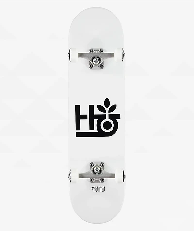 Habitat Pod White 8.0"Complete Skateboard