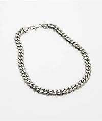 Half Hearted Flat Edge 14mm Cuban Chain Necklace