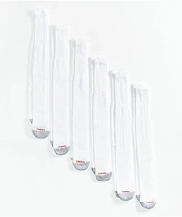 Hanes Over The Calf 6 Pack White Tube Socks