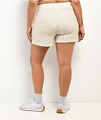 Happy Camp3r Cloud Sweetheart Yellow Lounge Shorts