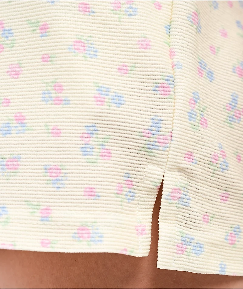 Happy Camp3r Cloud Sweetheart Yellow Lounge Shorts